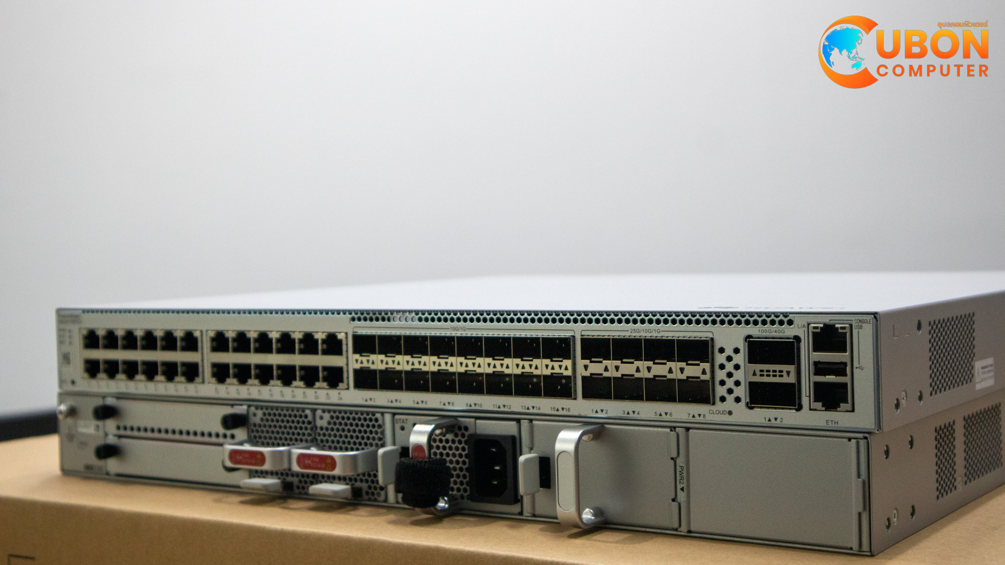 Huawei eKitEngine S620-24T16X8Y2CZ – สวิตช์หลักสำหรับเครือข่ายยุคใหม่ | Ubon Computer