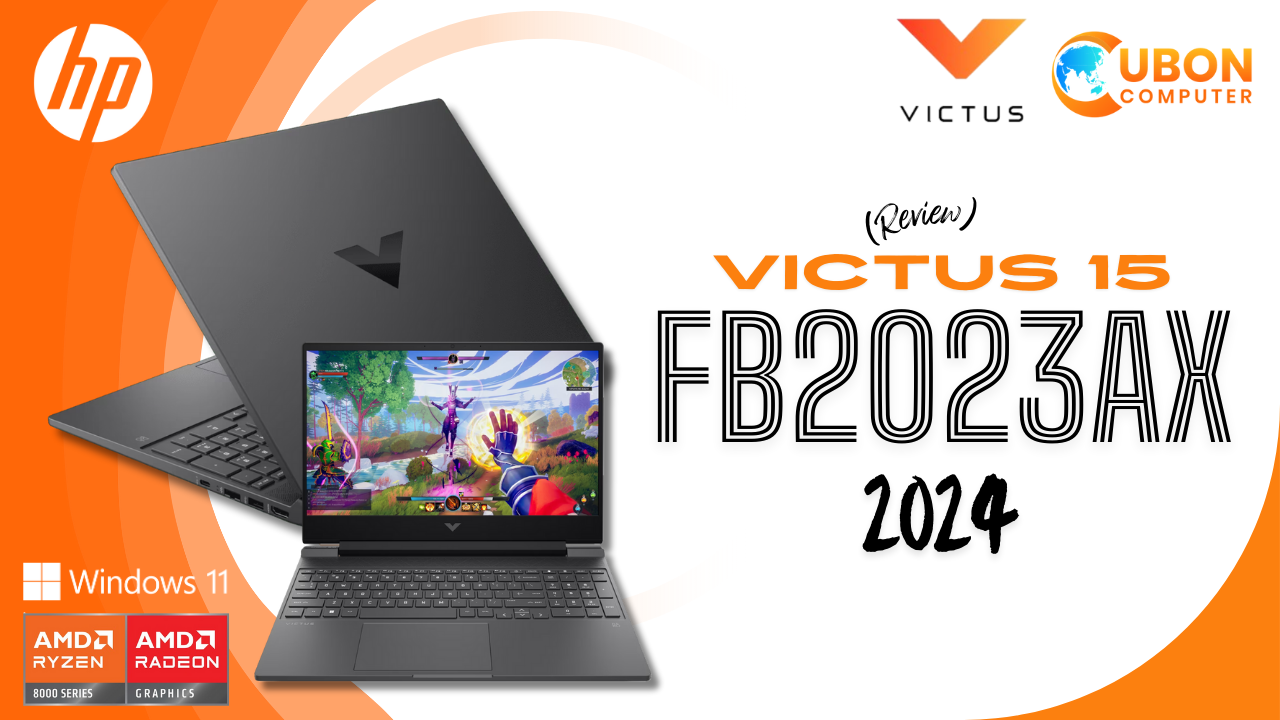 HP VICTUS 15 - FB2023AX โน้ตบุ๊คเกมมิ่งสุดคุ้ม ที่มี Ai ช่วยในการเล่นเกมและทำงาน! | Ubon Computer