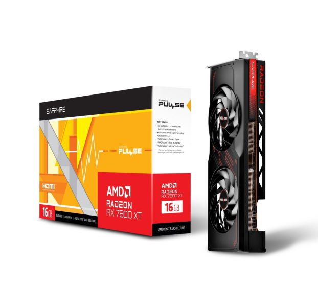 การ์ดจอ VGA SAPPHIRE PULSE AMD Radeon RX 7800 XT GAMING 16GB ประกันศูนย์ Ascenti 3 ปี