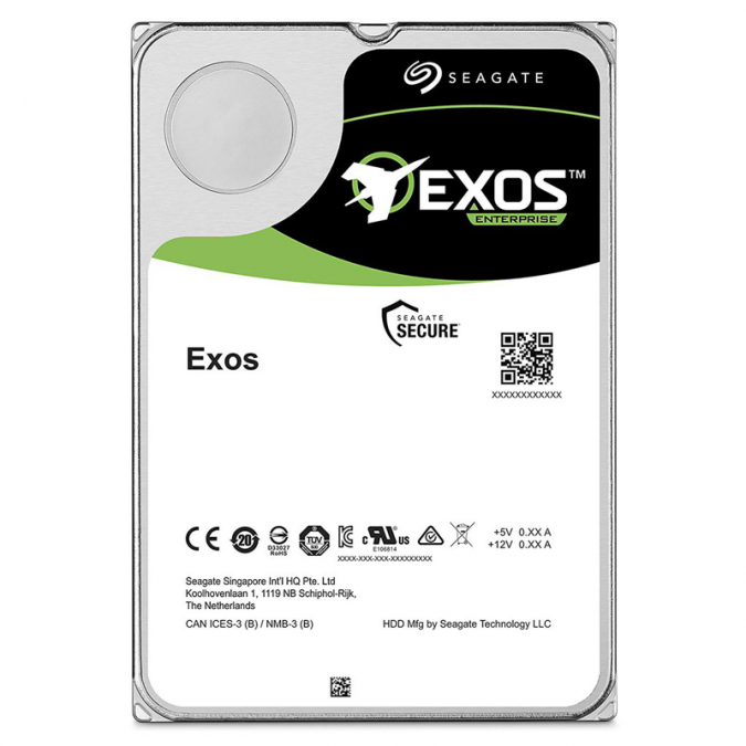 SEAGATE EXOS X16 512E HDD 10TB ST10000NM001G