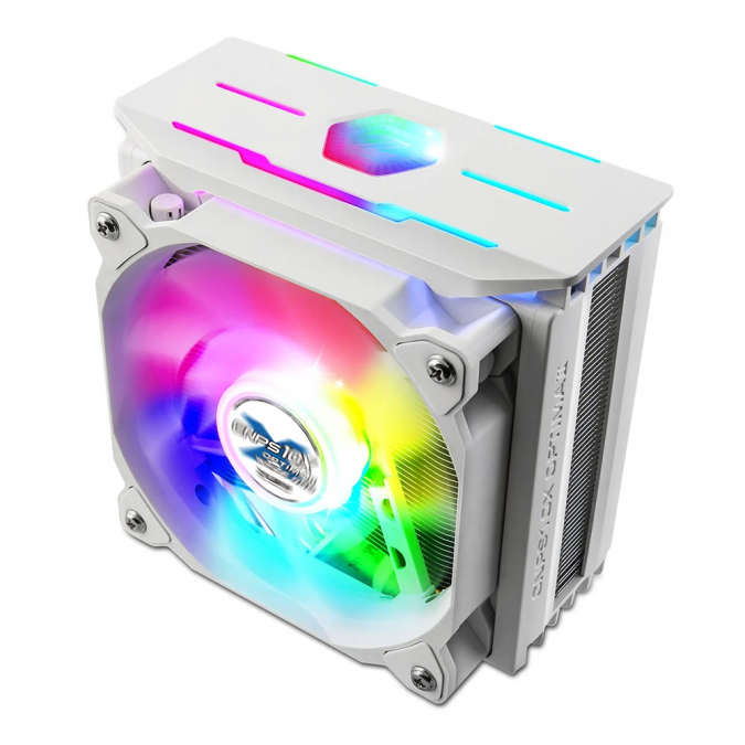 CPU COOLER (ชุดระบายความร้อนซีพียู) Zalman CPU Air Cooler CNPS10X Optima II White รับประกัน 1 ปี