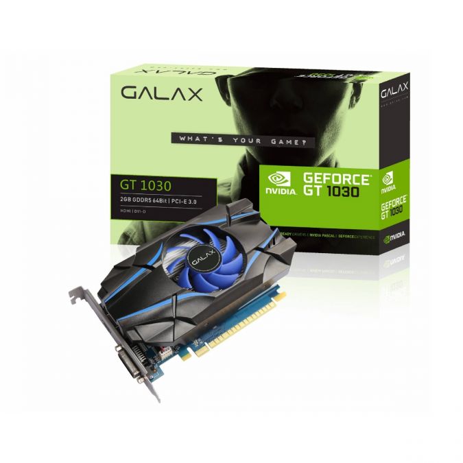 GALAX GT 1030 2GB GDDR5 64-BIT (30NPH4HVQ4ST)