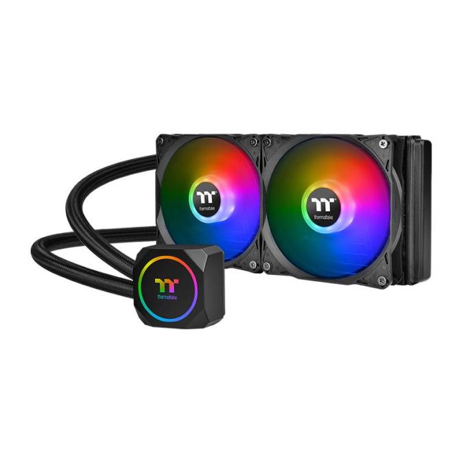 Thermaltake CPU Liquid Cooler AIO TH240 ARGB Sync Black (CL-W286-PL12SW-A) รับประกัน 3 ปี