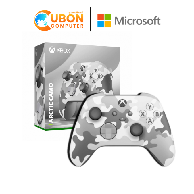 JOY WIRELESS QAU-00140 MICROSOFT XBOX Controller Bluetooth Series Arctic Camo ประกันศูนย์ 6 เดือน