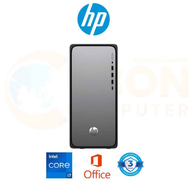 DESKTOP (เดสก์ท็อป)HP OMNI DESKTOP M02-0016D PC  / INTEL COREi7-14700 / 16GB / 512GB / WIN11+OFF / ประกันศูนย์ 3 ปี