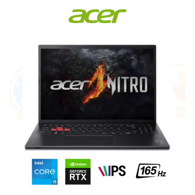 ACER NITRO LITE 16 NL16-71G-51DN NOTEBOOK (โน้ตบุ๊ค) INTEL CORE I5-13420H / RTX 2050 / 16GB / 512GB / WIN11 / ประกันศูนย์ 3 ปี OSS
