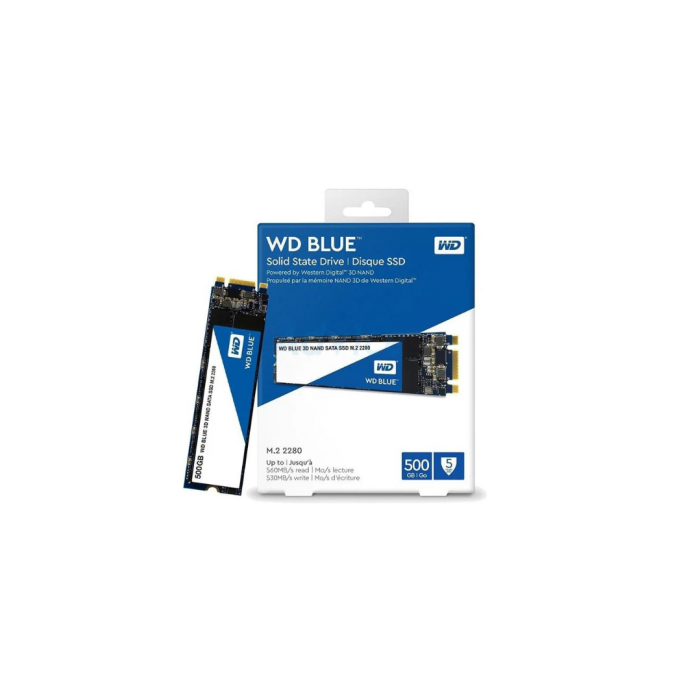 SSD WD BLUE 500GB SATA M.2 2280 (WDS500G2B0B)