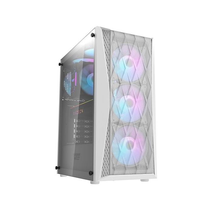 CASE (เคส) DARKFLASH DK352 ATX WHITE