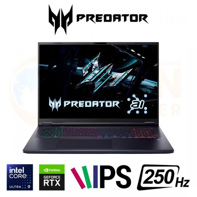 ACER PREDATOR HELIOS NEO 18 AI PHN18-72-945W NOTEBOOK (โน้ตบุ๊ค) INTEL CORE ULTRA 9 275HX / RTX 5070 TI / 32GB / 1TB / WIN11 / ประกันศูนย์ 3 ปี OSS
