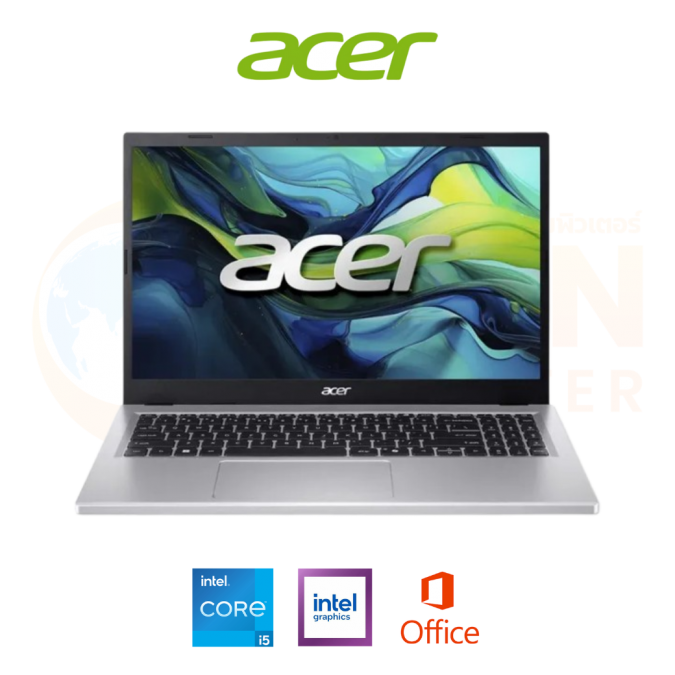 ACER ASPIRE GO 15 AG15-71P-56AJ NOTEBOOK (โน้ตบุ๊ค) INTEL CORE I5-13420H / 16GB / 512GB / WIN 11+OFF / ประกันศูนย์ 2 ปี