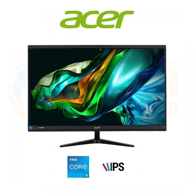 ACER ASPIRE C27-1800-12408G0T27Mi/T001 / INTEL I5-12450H / 8GB / 512GB / WIN11+OFF / ประกันศูนย์ 3 ปี OSS