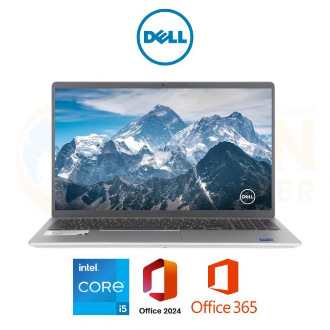  DELL DC15250I5161 NOTEBOOK (โน้ตบุ๊ค) INTEL CORE I5-1334U / 16GB / 512GB / WIN 11 + OFF 2024 + OFF 365 / 2 YEAR  