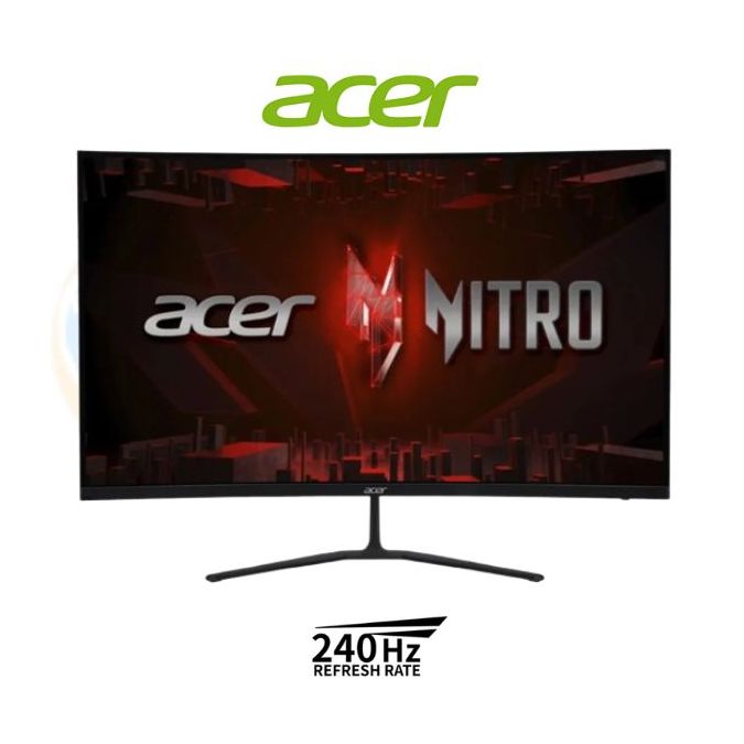 ACER MONITOR (จอมอนิเตอร์)  ED320Q X2BMIIPX 31.5" VA FHD 240Hz - 3 YEAR