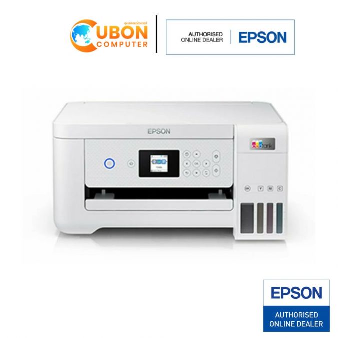 EPSON ECOTANK L4266 DUPLEX  WI-FI PRINTER (ปริ้นเตอร์) A4 ALL-IN-ONE (WHITE) ประกัน 2 ปี