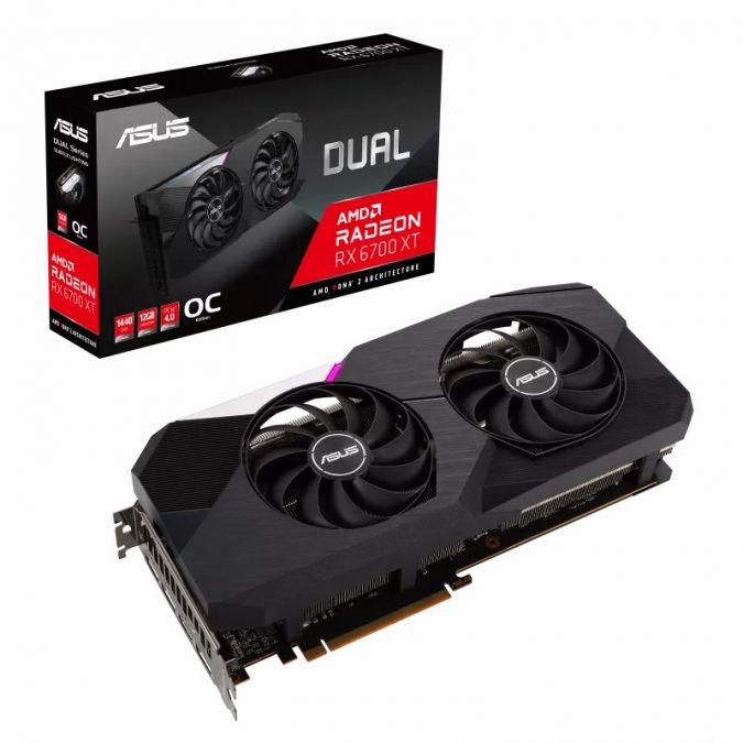 VGA ASUS DUAL RX6700XT O12G