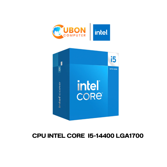 CPU (ซีพียู) INTEL CORE i5-14400 LGA1700 ประกันศูนย์ 3 ปี