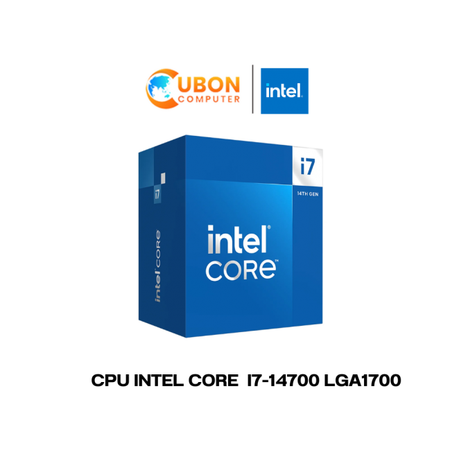 CPU (ซีพียู) INTEL CORE i7-14700 LGA1700 ประกันศูนย์ 3 ปี