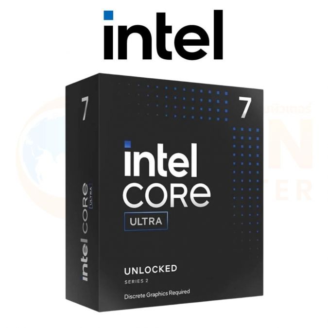 CPU (ซีพียู) INTEL CORE ULTRA 7 265KF 20C 20T 3.3 - 5.5GHz ( INTEL SOCKET 1851 ) ประกันศูนย์ 3 ปี