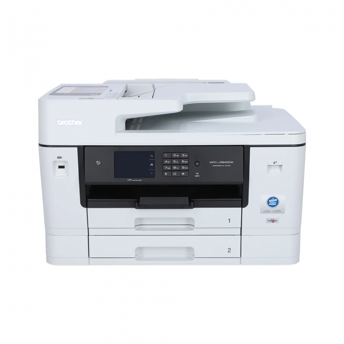 PRINTER ปริ้นเตอร์ BROTHER INKJET MFC-J3940DW A3 ระบบตลับหมึก (Print/Fax/Copy/Scan/PC Fax/Direct Print) ประกัน 2 ปี 