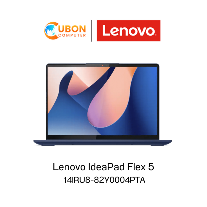 Lenovo IdeaPad Flex 5 14IRU8-82Y0004PTA NOTEBOOK (โน๊ตบุ๊ค) INTEL i3-1315U / 8GB / 512GB / WIN11+OF