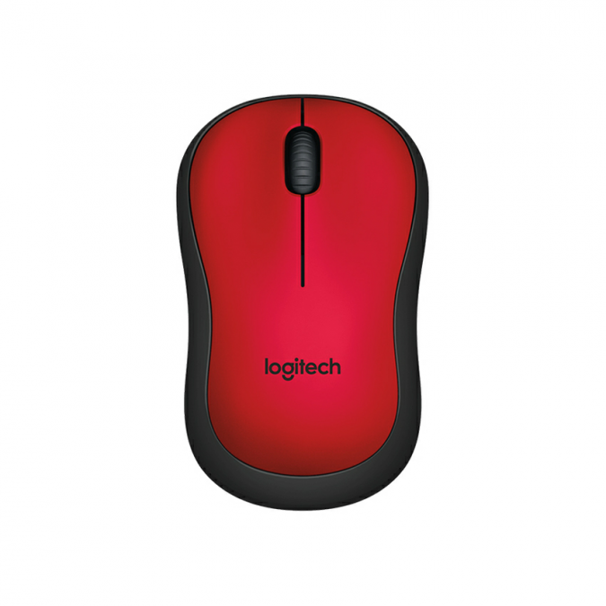 LOGITECH WIRELESS MOUSE M221 SILENT RED