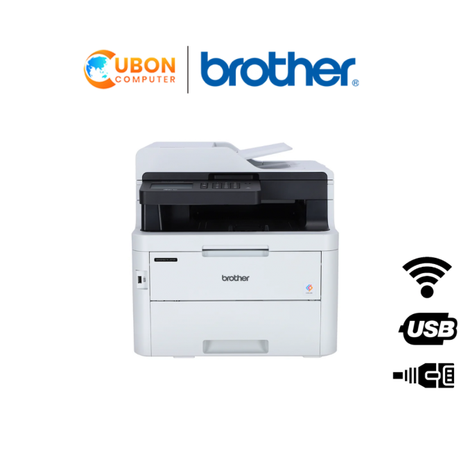 เครื่องพิมพ์เลเซอร์มัลติฟังก์ชั่นสี BROTHER LASER COLOR MFC-L3750CDW (Print, Scan, Copy, Fax) ประกัน 3 ปี
