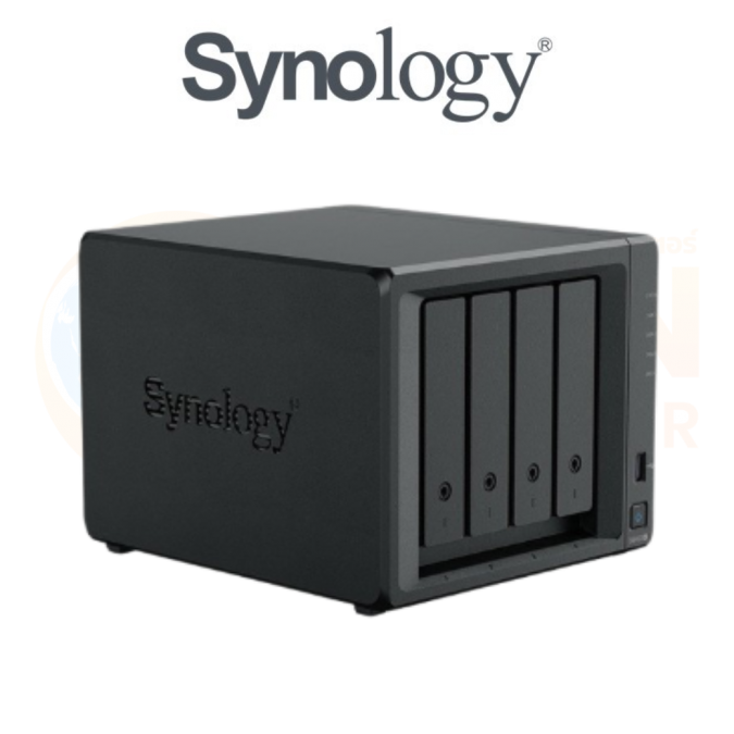 NAS (อุปกรณ์จัดเก็บข้อมูลบนเครือข่าย) SYNOLOGY DISKSTATION DS423+ (4 BAY - INTEL CELERON J4125 - 2 GB DDR4 NON-ECC SODIMM)(ไม่รวม DISK)