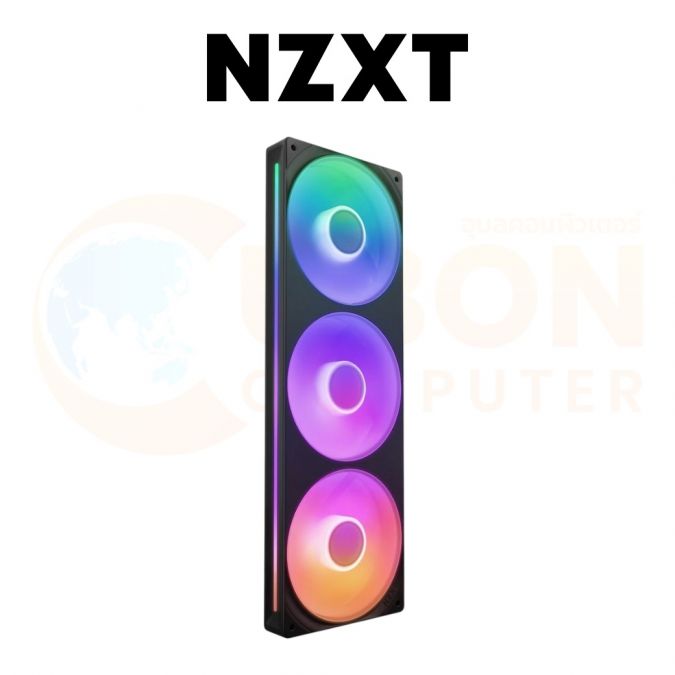 FAN CASE (พัดลมเคส) NZXT F360 RGB CORE BLACK - 5 YEAR 