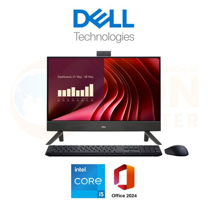DELL AIO 24 OEC2425I5002 / INTEL CORE I5 1334U / 8GB / 512GB / WIN 11 + OFF 2024 / 3Y ONSITE