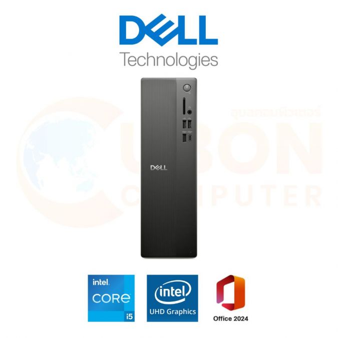 DESKTOP (เดสก์ท็อป) DELL TOWER SLIM ECS1250 OECS1250I501 / INTEL CORE I5-14400 / 16GB / 512GB / WIN 11 + OFF 2024 / 3Y ONSITE