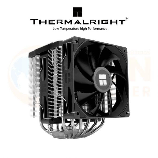  CPU COOLER (พัดลมซีพียู) THERMALRIGHT PEERLESS ASSASSIN 120 DIGITAL BLACK - 3 YEARS