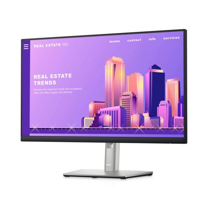 จอมอนิเตอร์  Dell Monitor P2422H  FHD 1920 x 1080 23.8″ ประกันศูนย์ 3 ปี