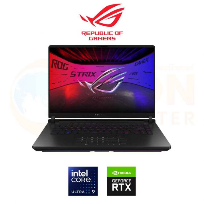 ASUS ROG STRIX SCAR 16 G635LX-RW019W NOTEBOOK (โน้ตบุ๊ค) INTEL CORE ULTRA 9 275HX / RTX 5090 / 64GB / 2TB / WIN11 / ประกันศูนย์ 3 ปี