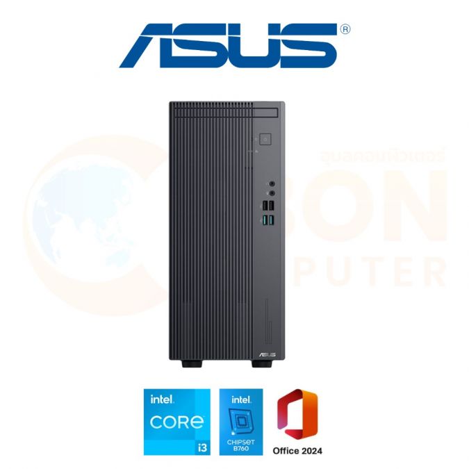 DESKTOP (เดสก์ท็อป) ASUS S5 MINI TOWER S503MER-314100005WA / INTEL CORE I3-14100 / 8GB / 512GB / WIN11+OFF / ประกันศูนย์ 3 ปี OSS