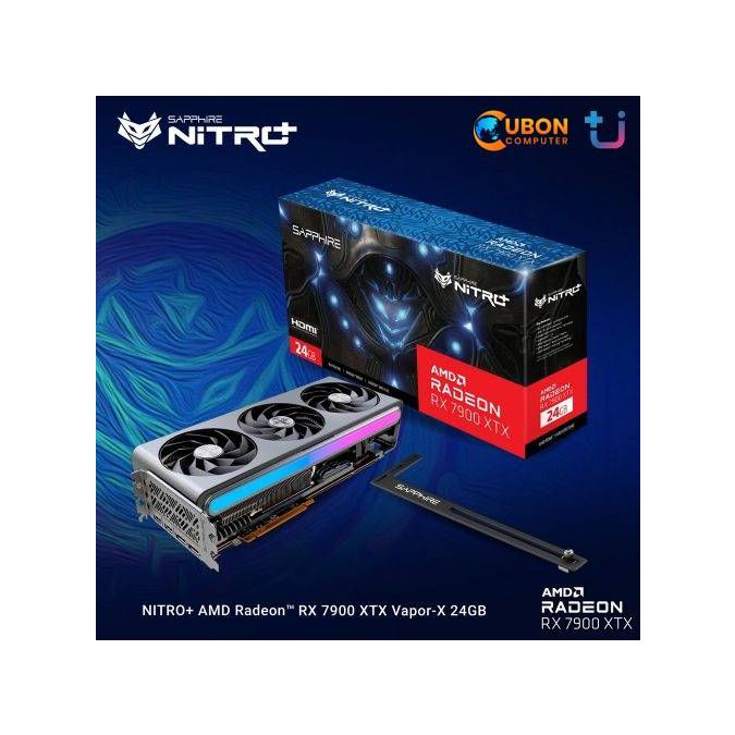 VGA การ์ดจอ SAPPHIRE NITRO+ AMD RADEON RX 7900 XTX VAPOR-X 24GB ประกันศูนย์ Ascenti 3 ปี
