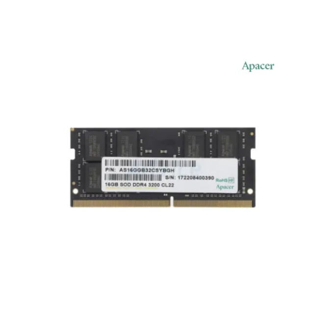 RAM NOTEBOOK (แรมโน๊ตบุ๊ค) APACER 16GB 3200MHz So-DIMM