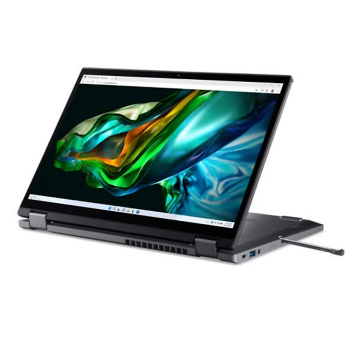 ACER ASPIRE SPIN 14 ASP14-51MTN-528C NOTEBOOK (โน้ตบุ๊ค) Intel Core5-120U / RAM 16 GB / SSD 512 GB / WIN 11 + OFF / ประกันศูนย์ 3 ปี (Steel Gray)