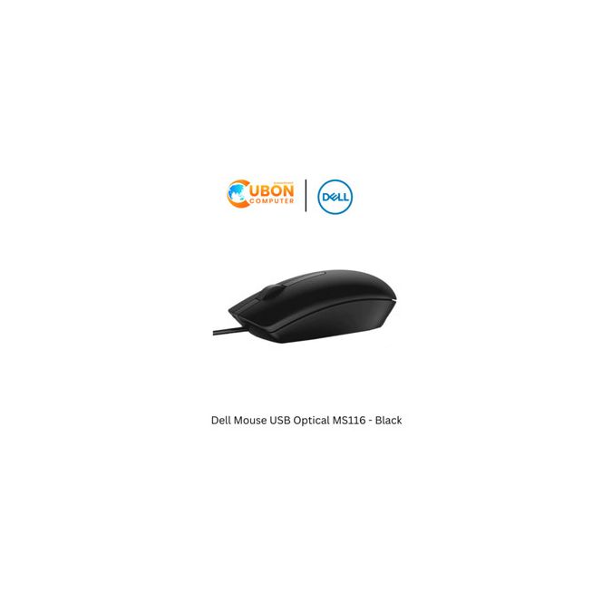 Dell Optical Mouse MS116 - Black