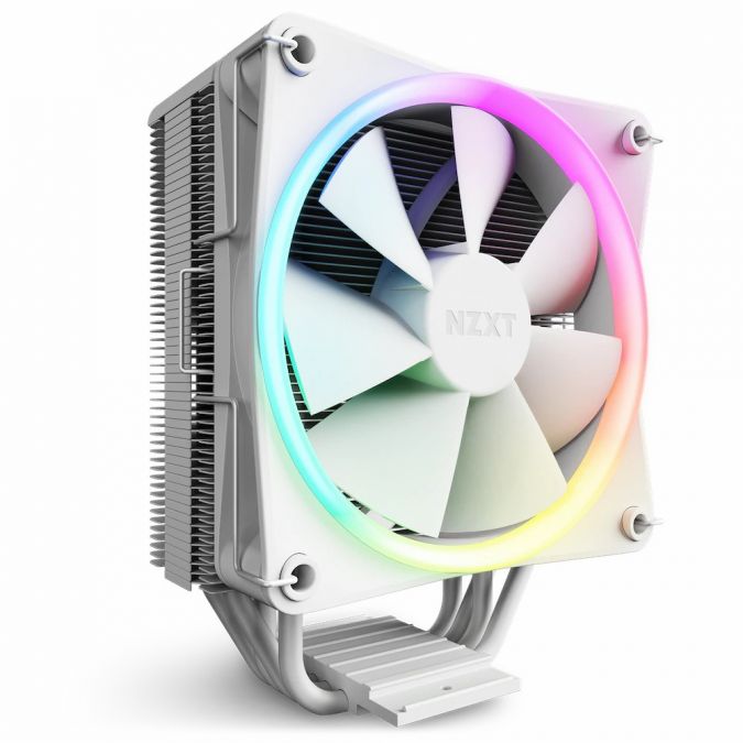 CPU COOLER (ชุดระบายความร้อนซีพียู) NZXT T120 RGB WHITE