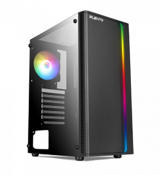 CASE (เคส) PLENTY T20 BLACK ATX