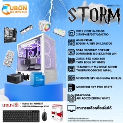 COMSET STORM-13 คอมประกอบ CPU INTEL i5-13500 / B760M / 16GB / RTX4060 / 500GB / 650W