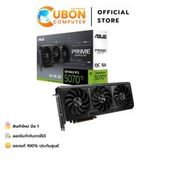 VGA การ์ดจอ ASUS PRIME GEFORCE RTX 5070 TI 16GB GDDR7 OC EDITION