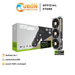 VGA การ์ดจอ ZOTAC GAMING GEFORCE RTX 5070 TI SOLID SFF OC 16GB GDDR7 ประกันศูนย์ 3 ปี