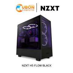 CASE (เคส) NZXT H5 FLOW BLACK