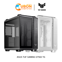 CASE เคส ASUS TUF GAMING GT502 TG BLACK / WHITE ประกันศูนย์ 2 ปี