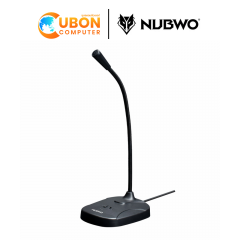 NUBWO MICROPHONE M33 (ไมโครโฟน) Switch ON/OFF BLACK รับประกัน 1 ปี