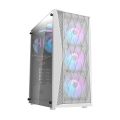 CASE (เคส) DARKFLASH DK352 ATX WHITE