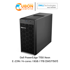 Dell PowerEdge T150 Xeon E-2314/4-cores/8GB/1TB(SNST1507)