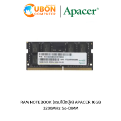 RAM NOTEBOOK (แรมโน๊ตบุ๊ค) APACER 16GB 3200MHz So-DIMM