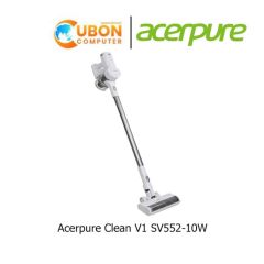 เครื่องดูดฝุ่นไร้สาย ACER PURE CLEAN V1 SV553-10W VACUUM CLEANER WHITE ประกันศูนย์ ACER 1 ปี